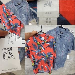 Men's Name Brand Shirts Bundle